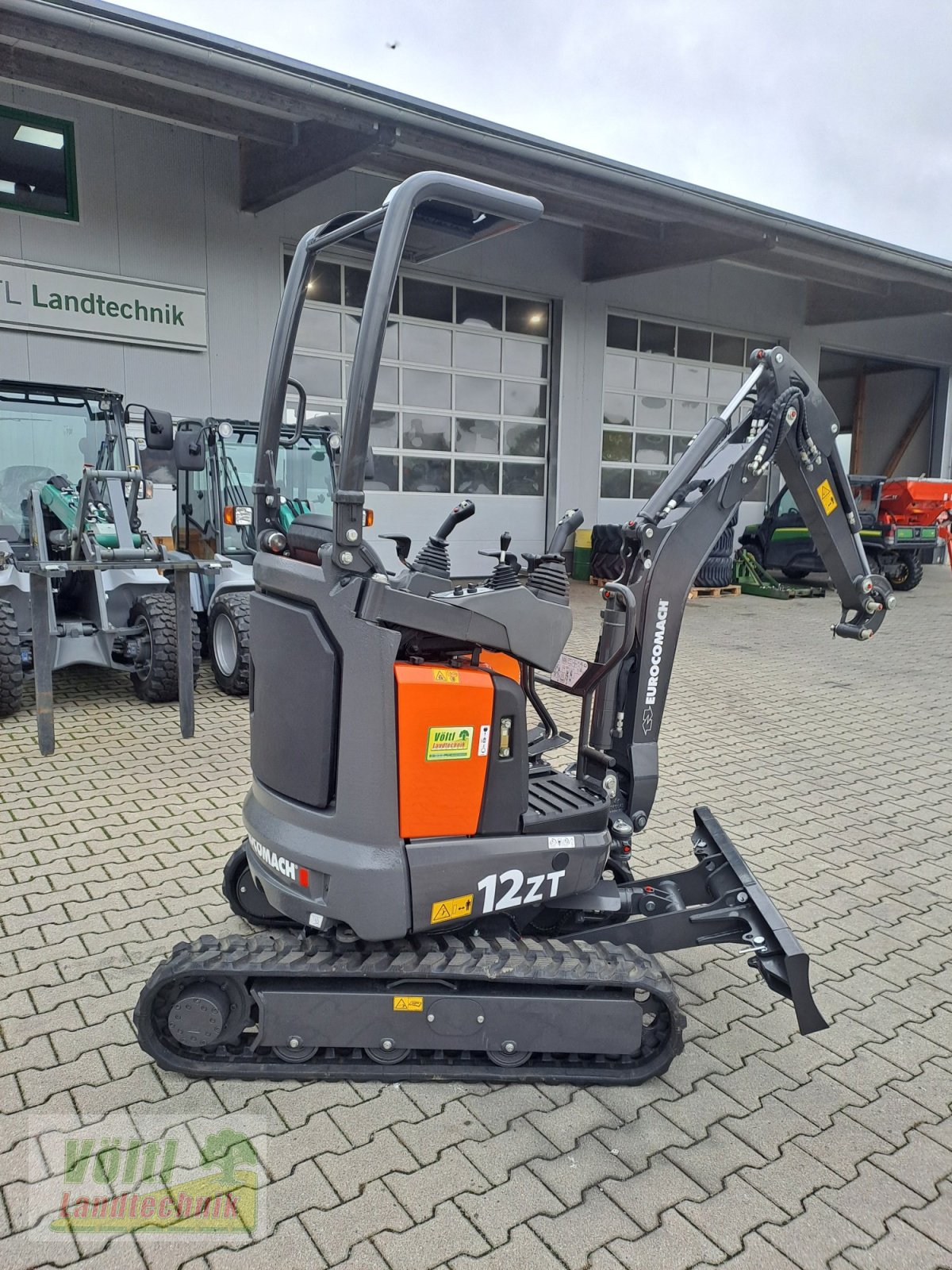 Bagger typu Eurocomach 12 ZT, Neumaschine v Hutthurm bei Passau (Obrázek 2)