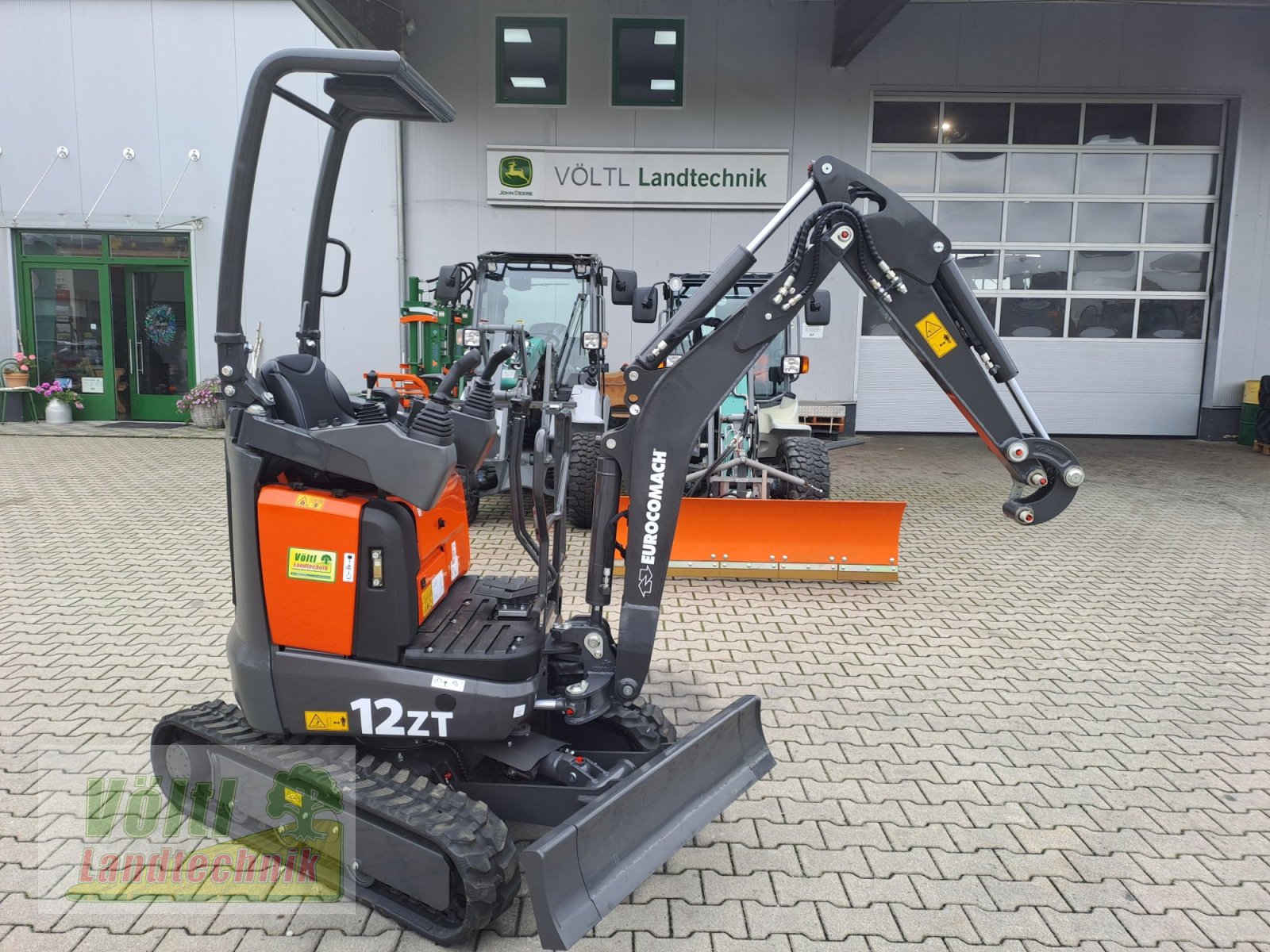 Bagger typu Eurocomach 12 ZT, Neumaschine v Hutthurm bei Passau (Obrázek 4)