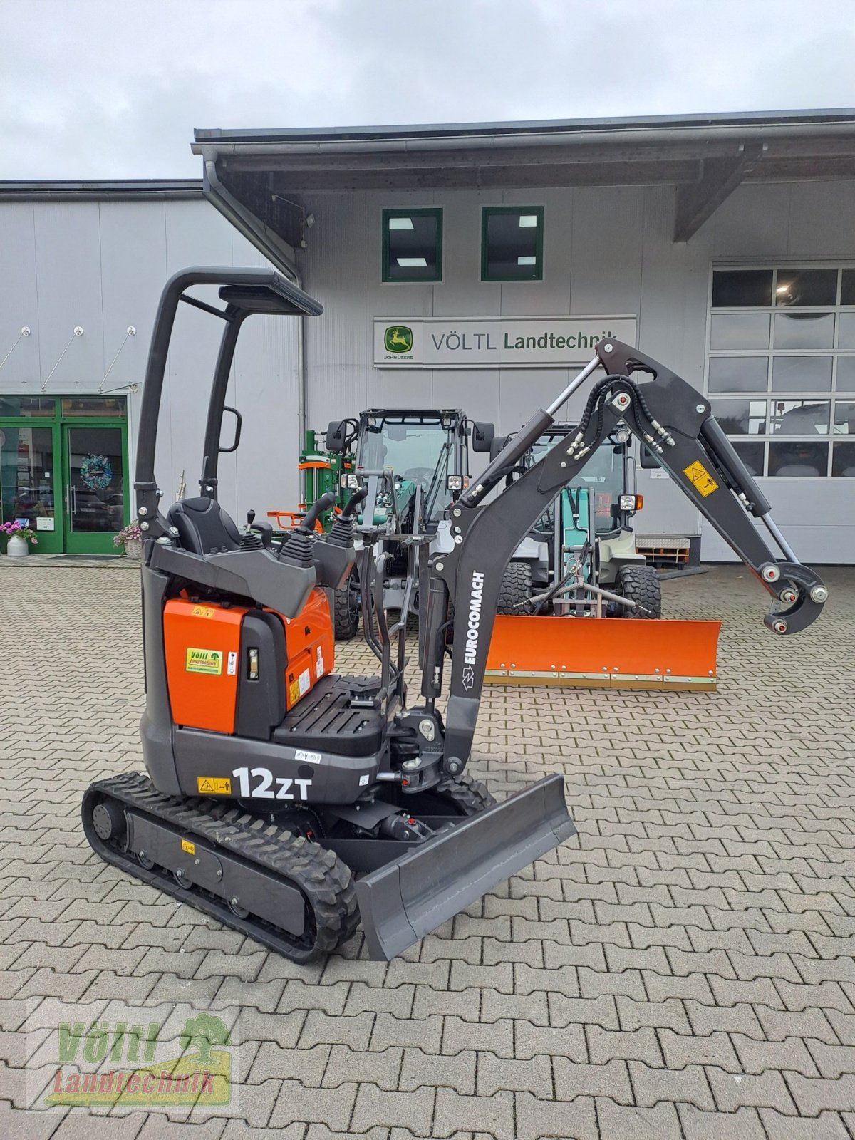 Bagger typu Eurocomach 12 ZT, Neumaschine v Hutthurm bei Passau (Obrázek 5)