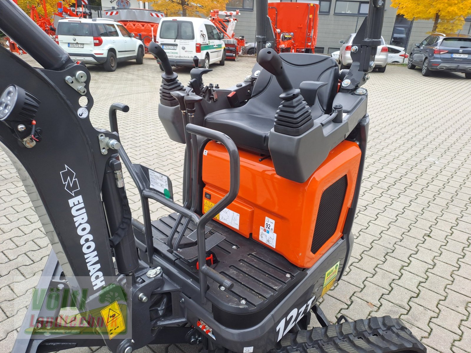 Bagger typu Eurocomach 12 ZT, Neumaschine v Hutthurm bei Passau (Obrázek 8)