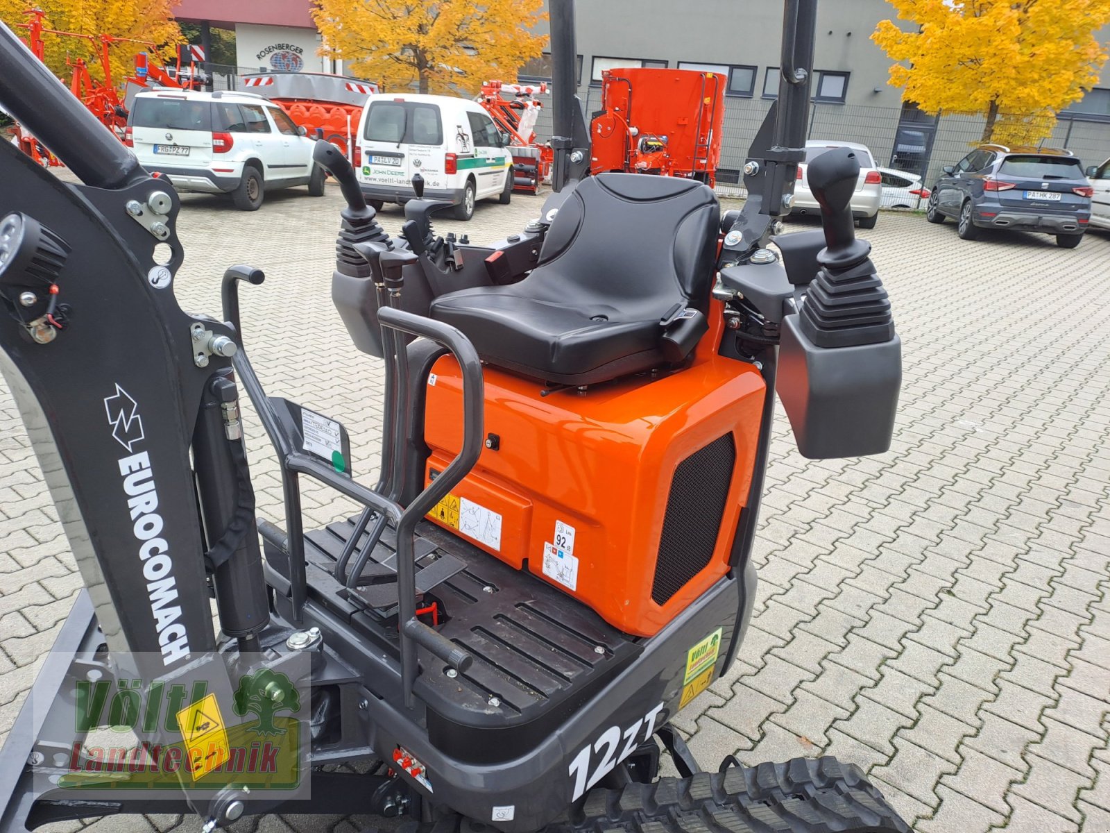 Bagger typu Eurocomach 12 ZT, Neumaschine v Hutthurm bei Passau (Obrázek 9)