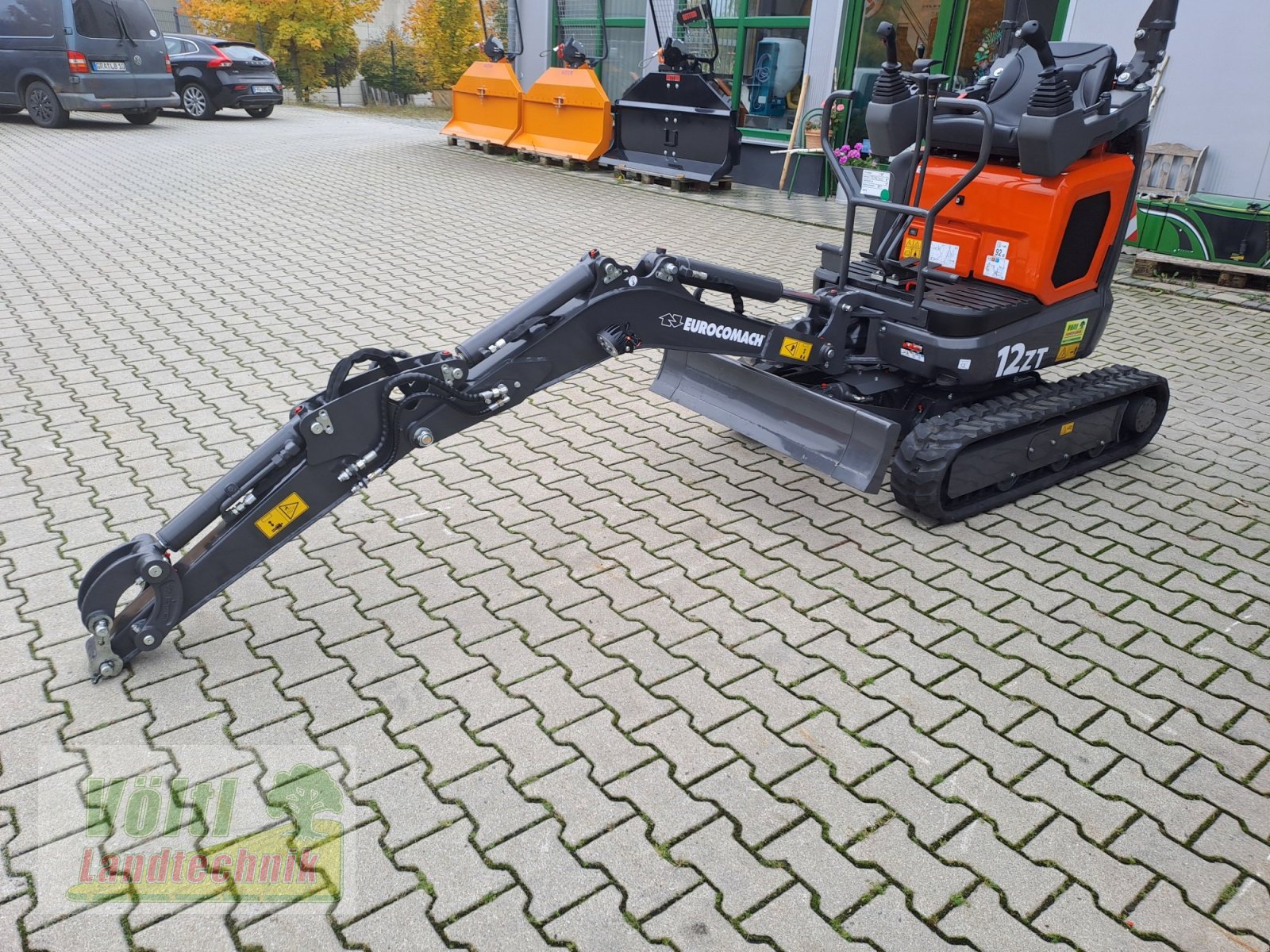 Bagger typu Eurocomach 12 ZT, Neumaschine v Hutthurm bei Passau (Obrázek 14)