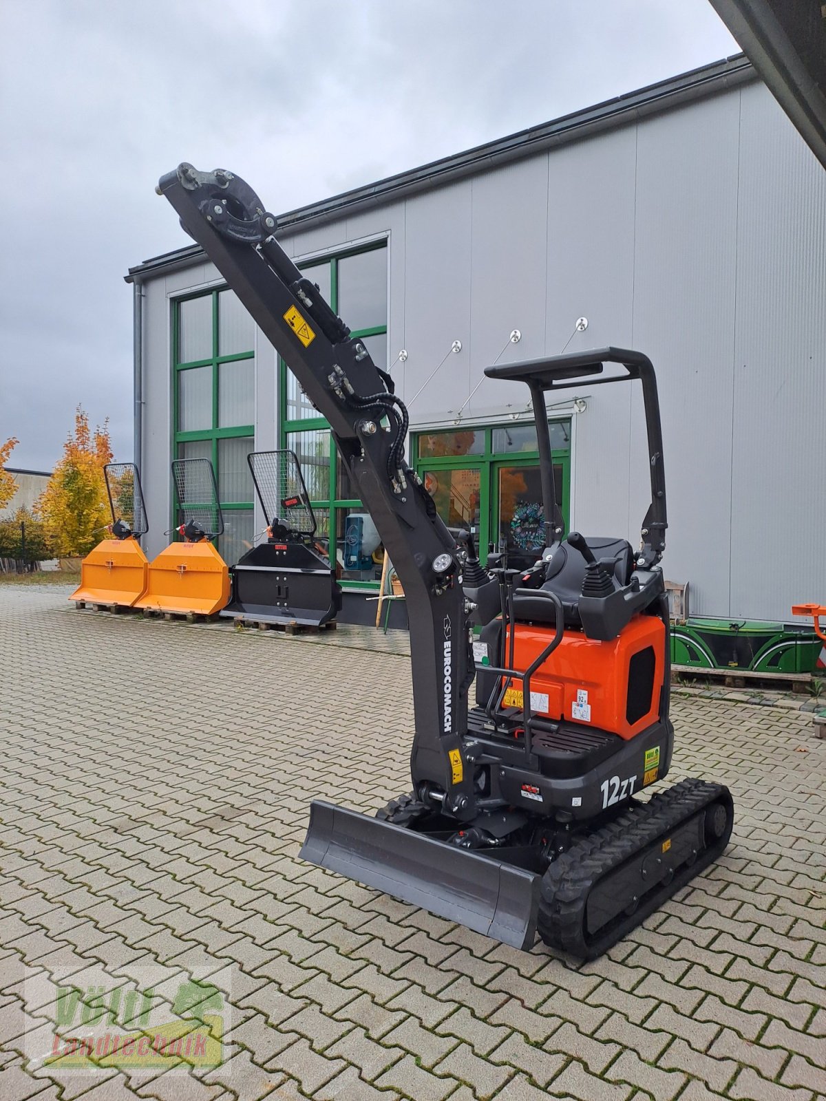 Bagger typu Eurocomach 12 ZT, Neumaschine v Hutthurm bei Passau (Obrázek 15)