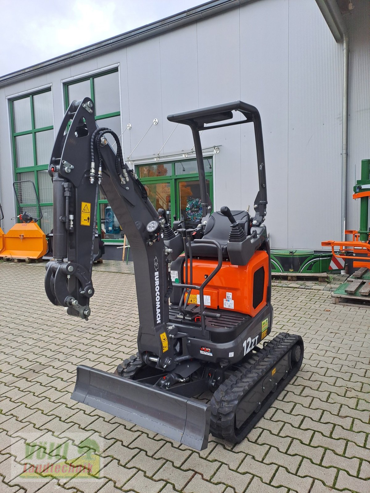 Bagger typu Eurocomach 12 ZT, Neumaschine v Hutthurm bei Passau (Obrázek 16)