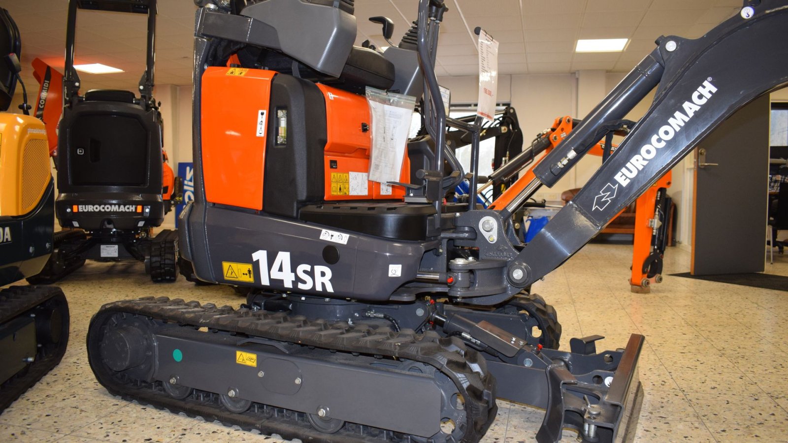 Bagger типа Eurocomach 14 SR 14SR, Gebrauchtmaschine в Fredensborg (Фотография 5)