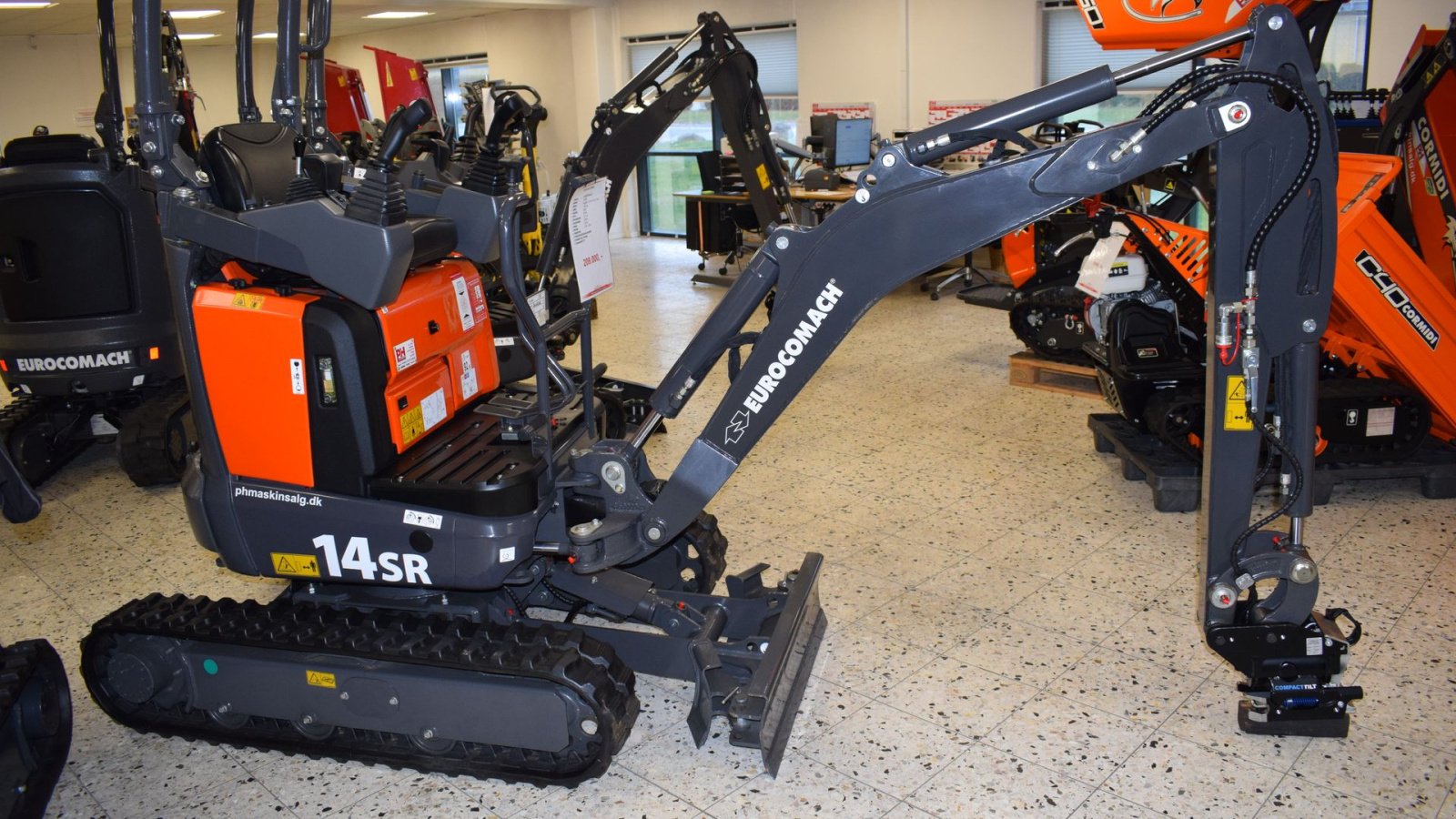 Bagger типа Eurocomach 14 SR 14SR, Gebrauchtmaschine в Fredensborg (Фотография 3)