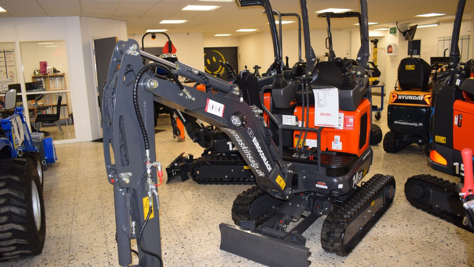 Bagger типа Eurocomach 14 SR 14SR, Gebrauchtmaschine в Fredensborg (Фотография 1)