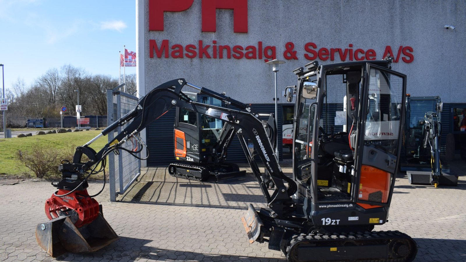 Bagger типа Eurocomach 19 ZT, Gebrauchtmaschine в Fredensborg (Фотография 9)