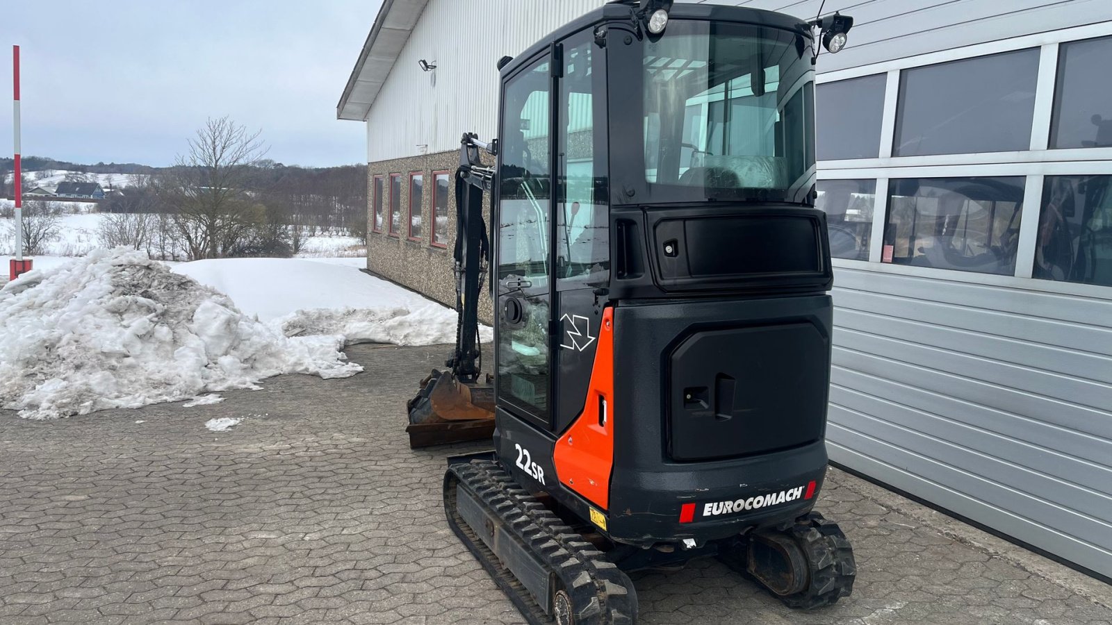 Bagger типа Eurocomach 22 SR, Gebrauchtmaschine в Havndal (Фотография 4)