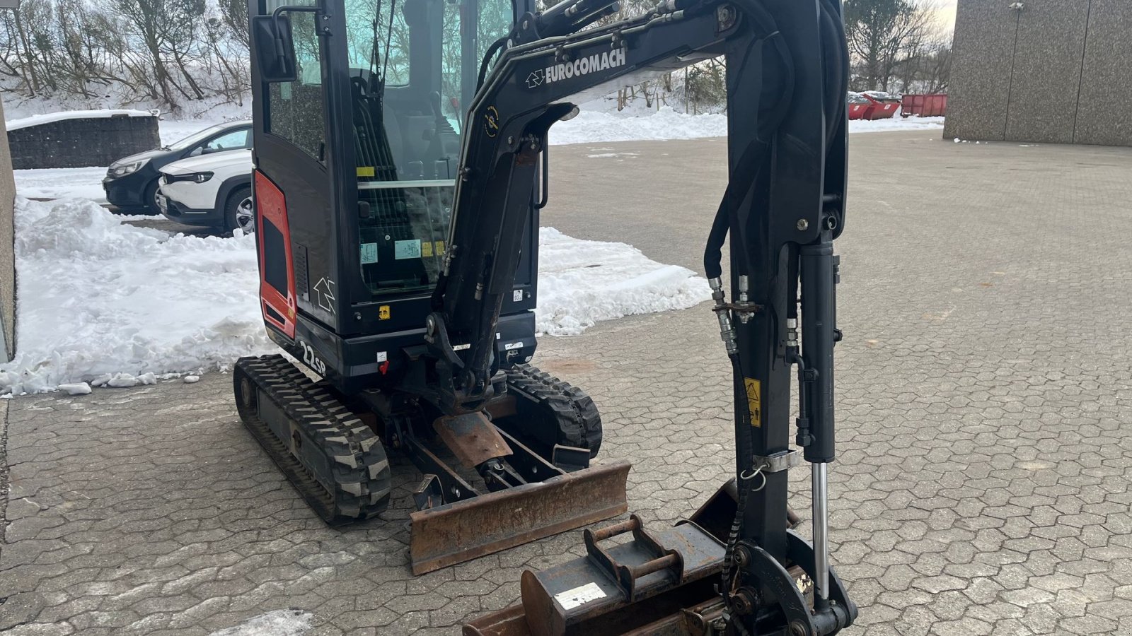Bagger типа Eurocomach 22 SR, Gebrauchtmaschine в Havndal (Фотография 2)
