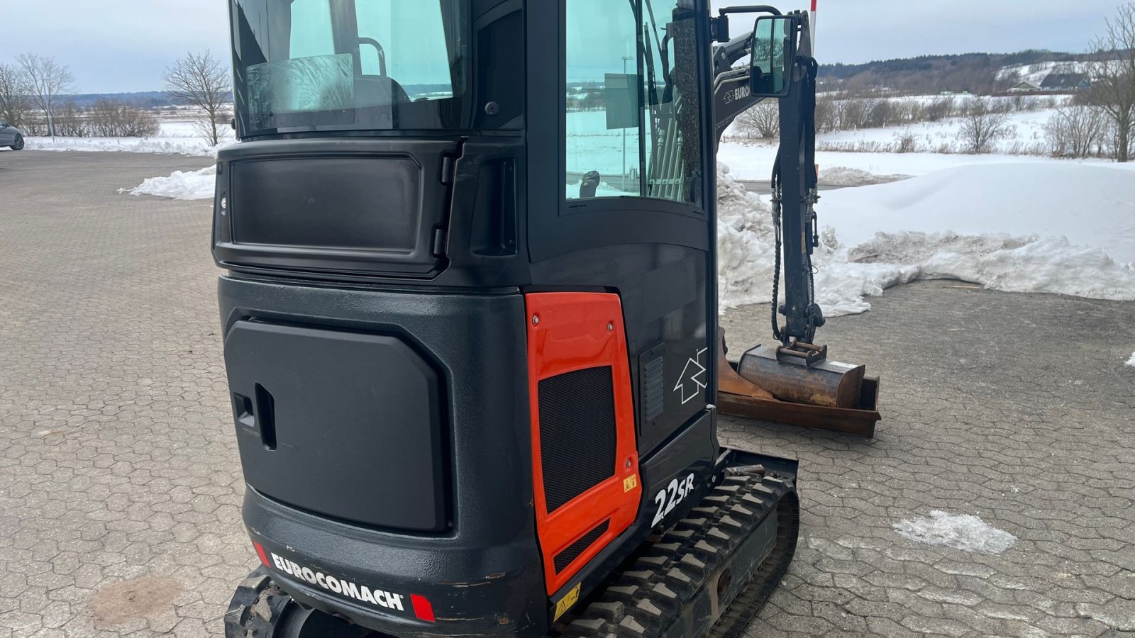 Bagger типа Eurocomach 22 SR, Gebrauchtmaschine в Havndal (Фотография 3)