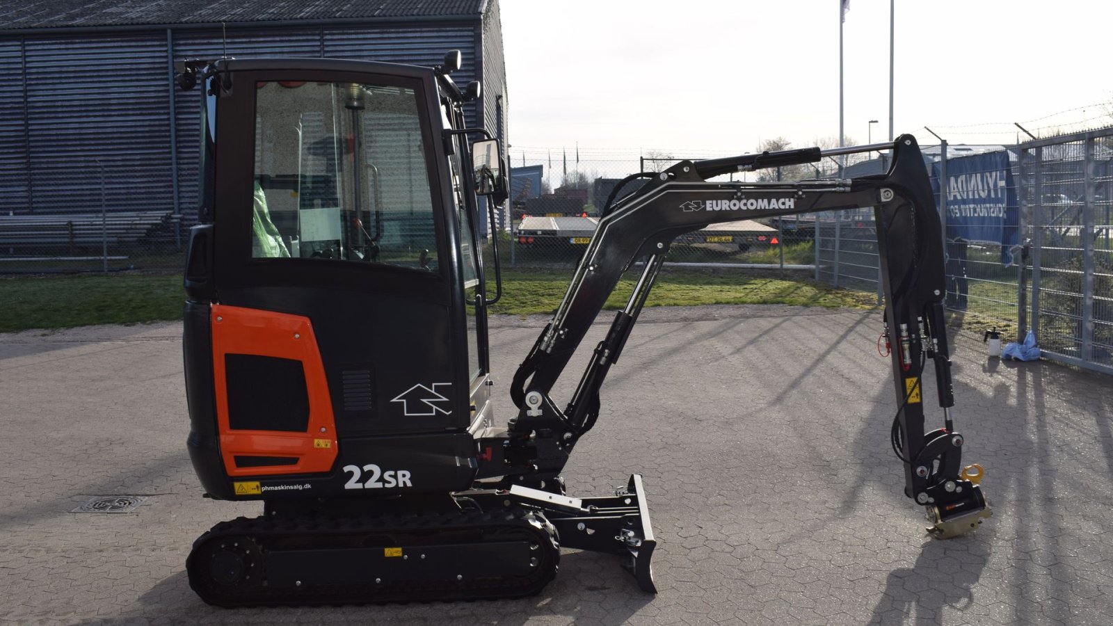 Bagger типа Eurocomach 22 SR, Gebrauchtmaschine в Fredensborg (Фотография 4)