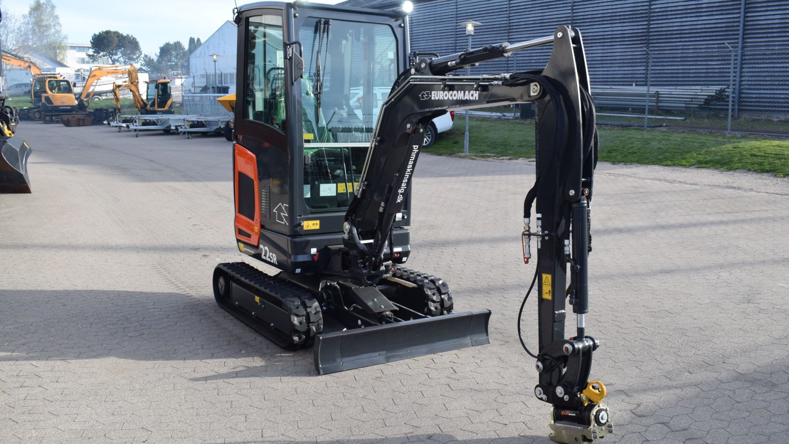 Bagger типа Eurocomach 22 SR, Gebrauchtmaschine в Fredensborg (Фотография 3)