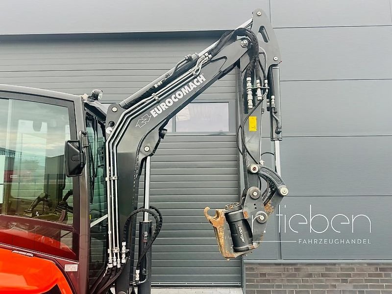 Bagger del tipo Eurocomach 28ZT Minibagger / Bagger mit Rädlinger Powertilt, Gebrauchtmaschine en Haren (Imagen 7)