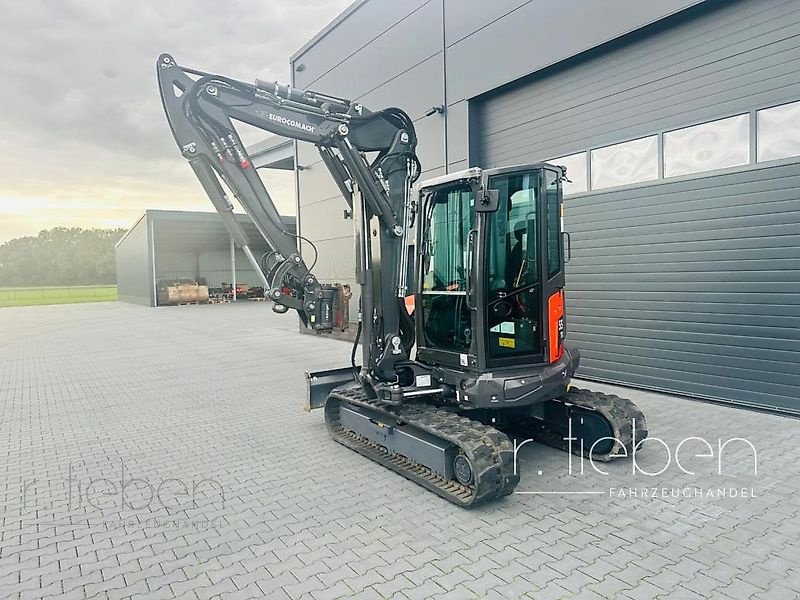 Bagger des Typs Eurocomach 55TR Bagger mit Rädlinger Powertilt - NUR 300 Stunden -, Gebrauchtmaschine in Haren (Bild 3)