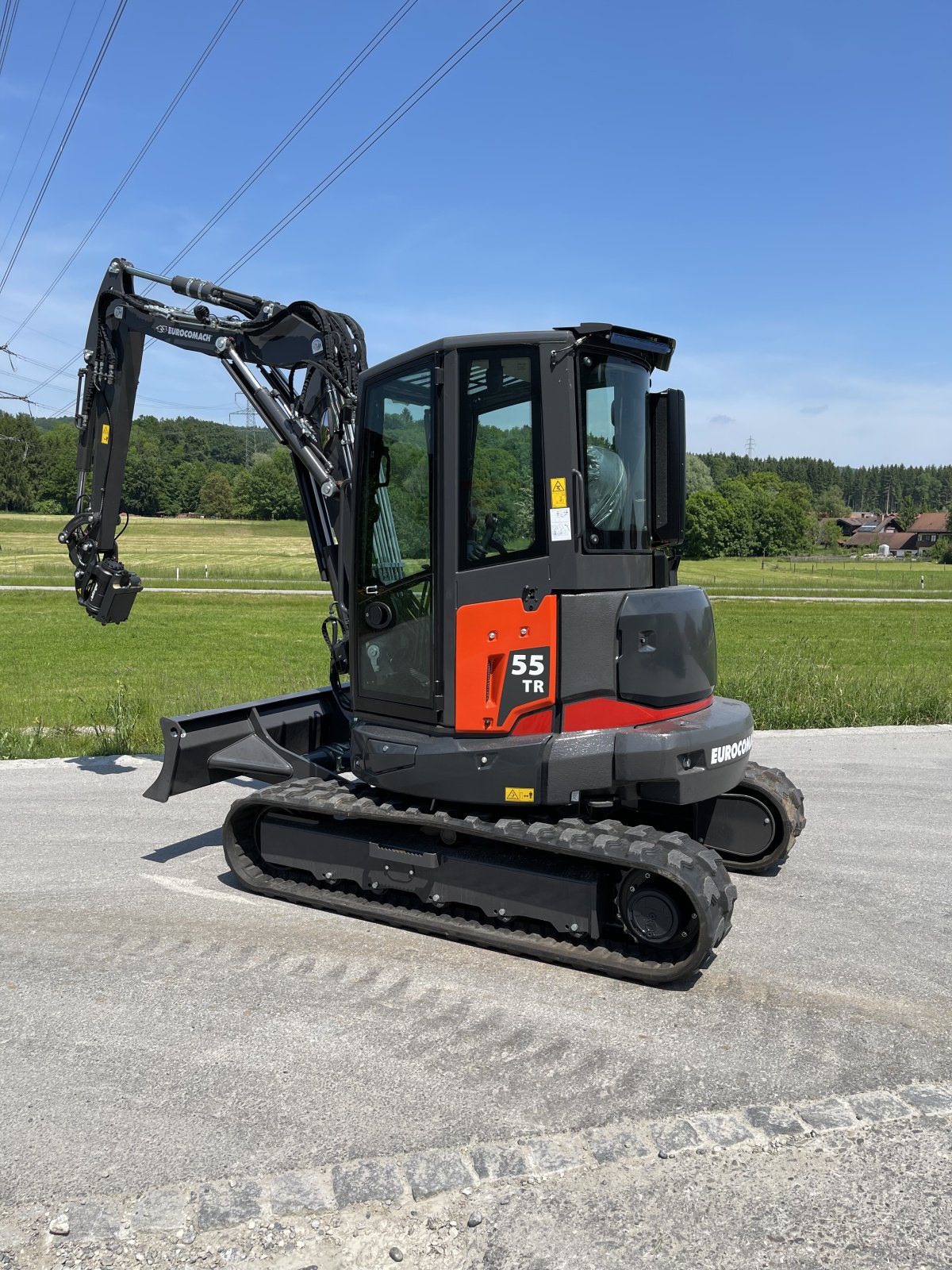 Bagger des Typs Eurocomach 55TR, Gebrauchtmaschine in Großweil (Bild 1)
