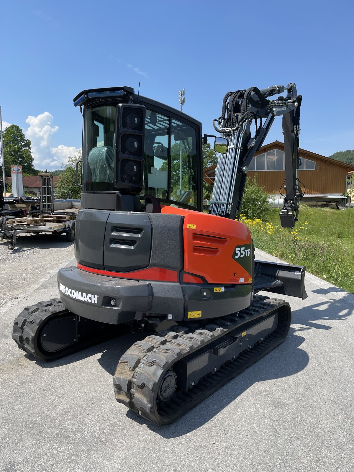 Bagger des Typs Eurocomach 55TR, Gebrauchtmaschine in Großweil (Bild 7)