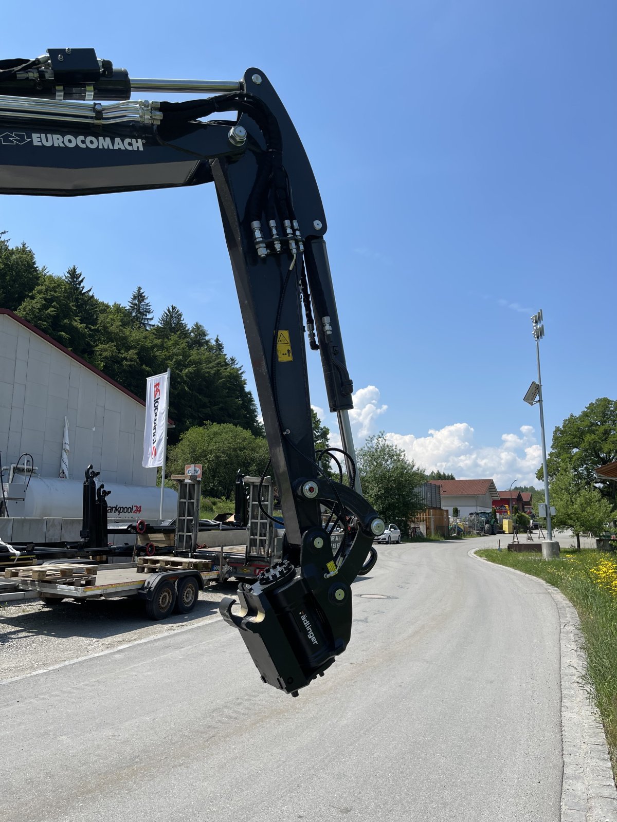 Bagger des Typs Eurocomach 55TR, Gebrauchtmaschine in Großweil (Bild 9)