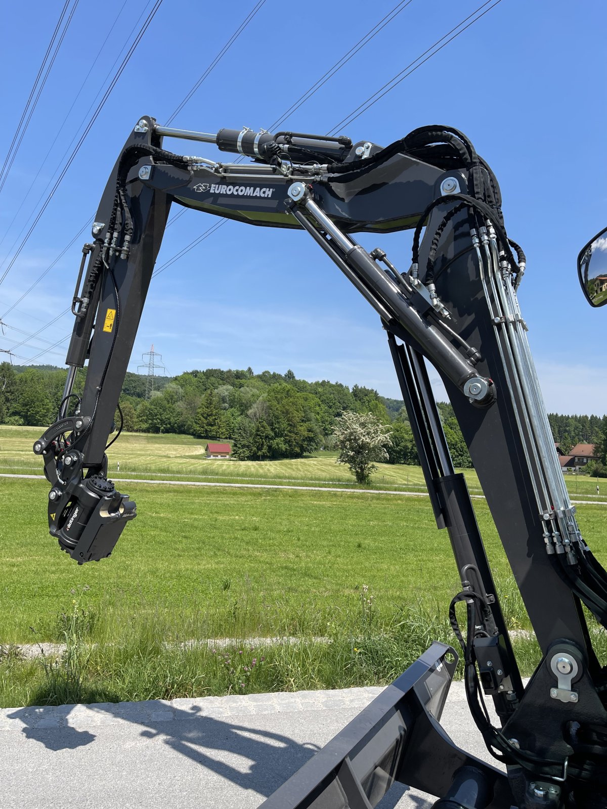 Bagger des Typs Eurocomach 55TR, Gebrauchtmaschine in Großweil (Bild 13)