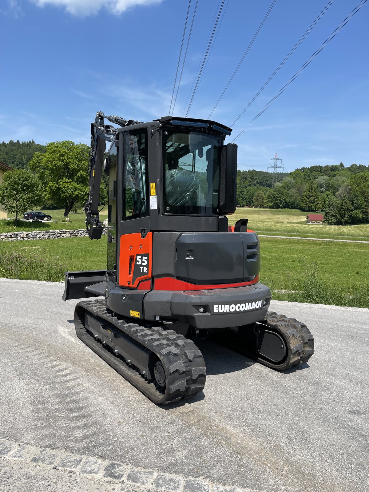 Bagger des Typs Eurocomach 55TR, Gebrauchtmaschine in Großweil (Bild 18)