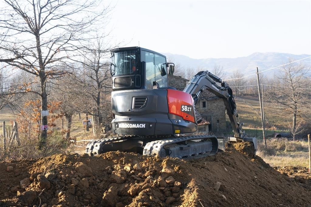 Bagger des Typs Eurocomach 58 ZT, Gebrauchtmaschine in Havndal (Bild 3)