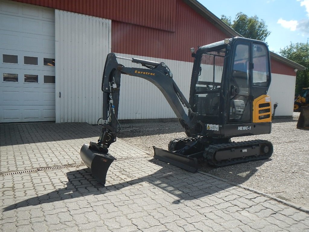 Bagger typu Eurotrac HE18C-1, Gebrauchtmaschine w Aabenraa (Zdjęcie 10)