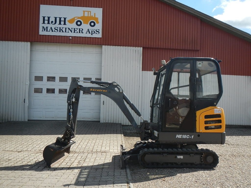 Bagger typu Eurotrac HE18C-1, Gebrauchtmaschine w Aabenraa (Zdjęcie 12)