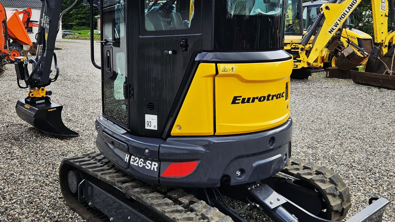 Bagger typu Eurotrac HE26-SR / fabriksny / Engcon rotortilt / Yanmar motor / skovlsæt, Gebrauchtmaschine v Arden (Obrázek 4)