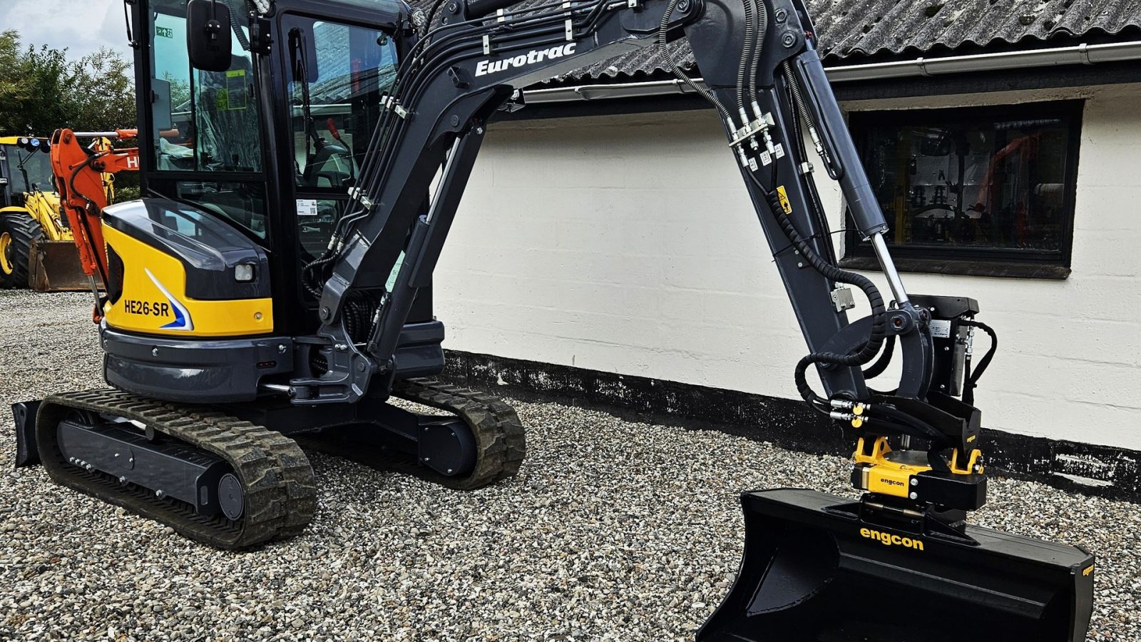 Bagger typu Eurotrac HE26-SR / fabriksny / Engcon rotortilt / Yanmar motor / skovlsæt, Gebrauchtmaschine v Arden (Obrázek 2)