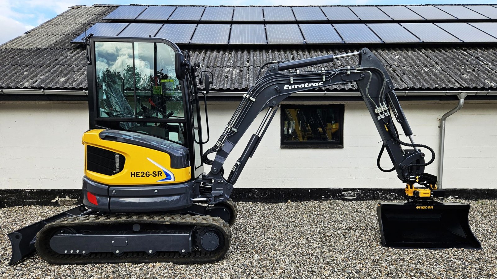 Bagger typu Eurotrac HE26-SR / fabriksny / Engcon rotortilt / Yanmar motor / skovlsæt, Gebrauchtmaschine v Arden (Obrázek 1)