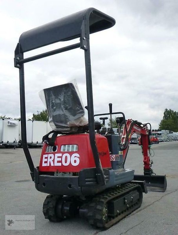 Bagger typu Everun ERE06 Minibagger NEU 4,4kw Diesel, Neumaschine w Gevelsberg (Zdjęcie 9)