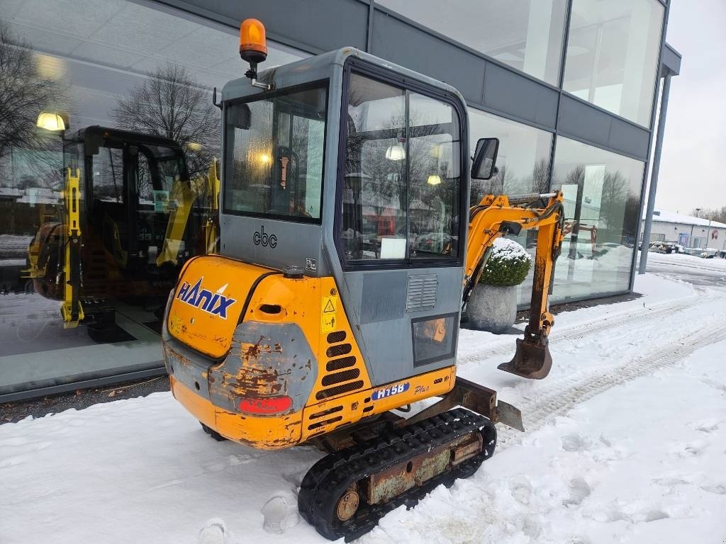 Bagger des Typs Hanix H 15 B plus, Gebrauchtmaschine in Fårevejle (Bild 3)