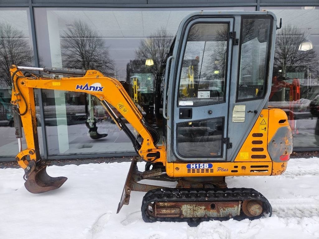 Bagger des Typs Hanix H 15 B plus, Gebrauchtmaschine in Fårevejle (Bild 5)