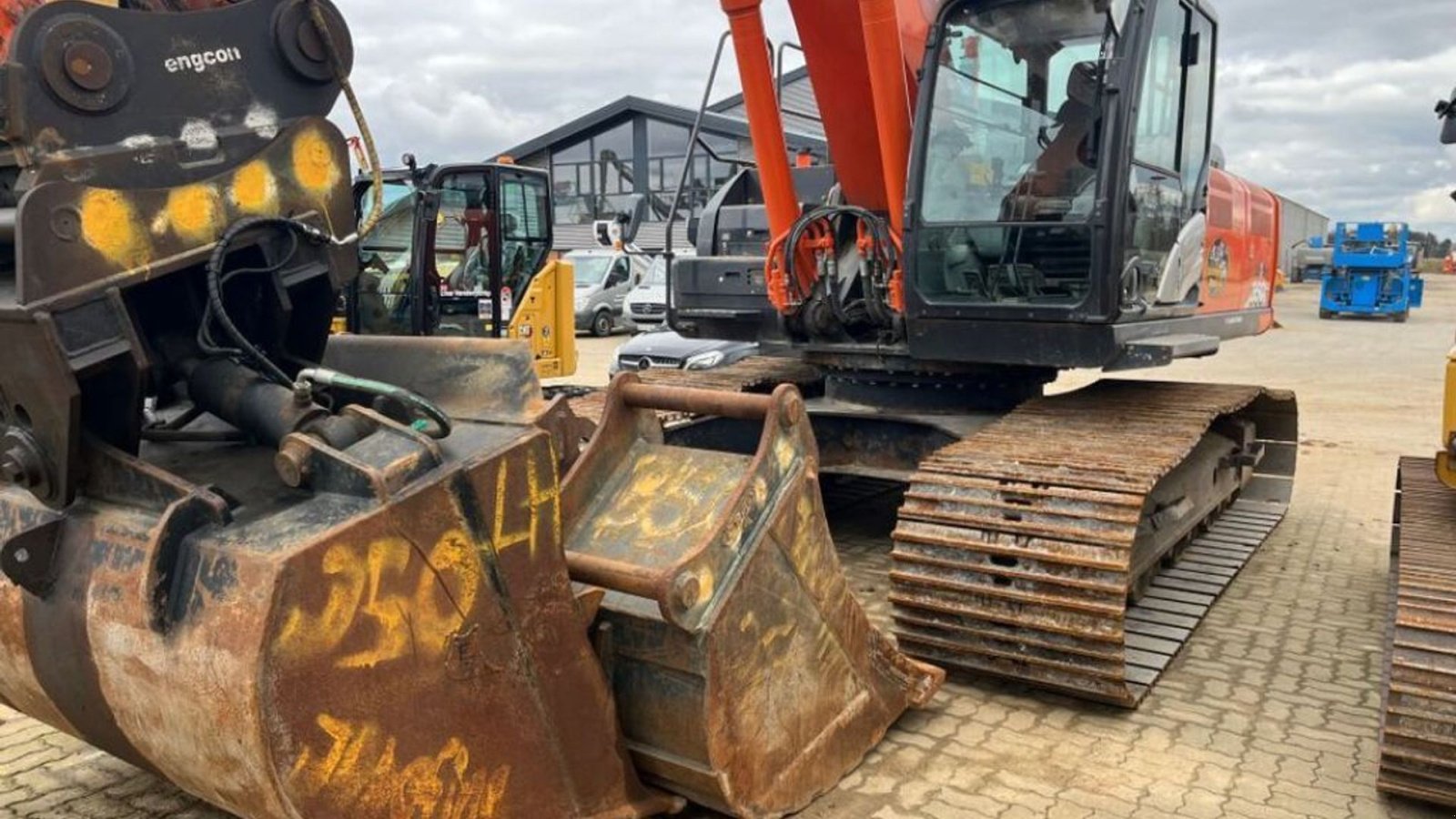Bagger typu Hitachi Zaxis 350 LC, Gebrauchtmaschine v Rødovre (Obrázek 1)