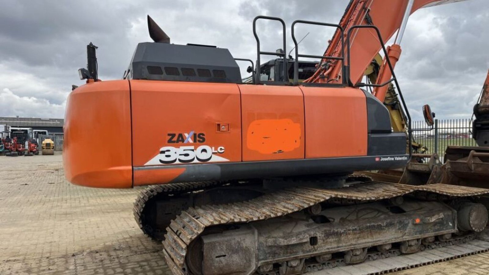 Bagger du type Hitachi Zaxis 350 LC, Gebrauchtmaschine en Rødovre (Photo 4)