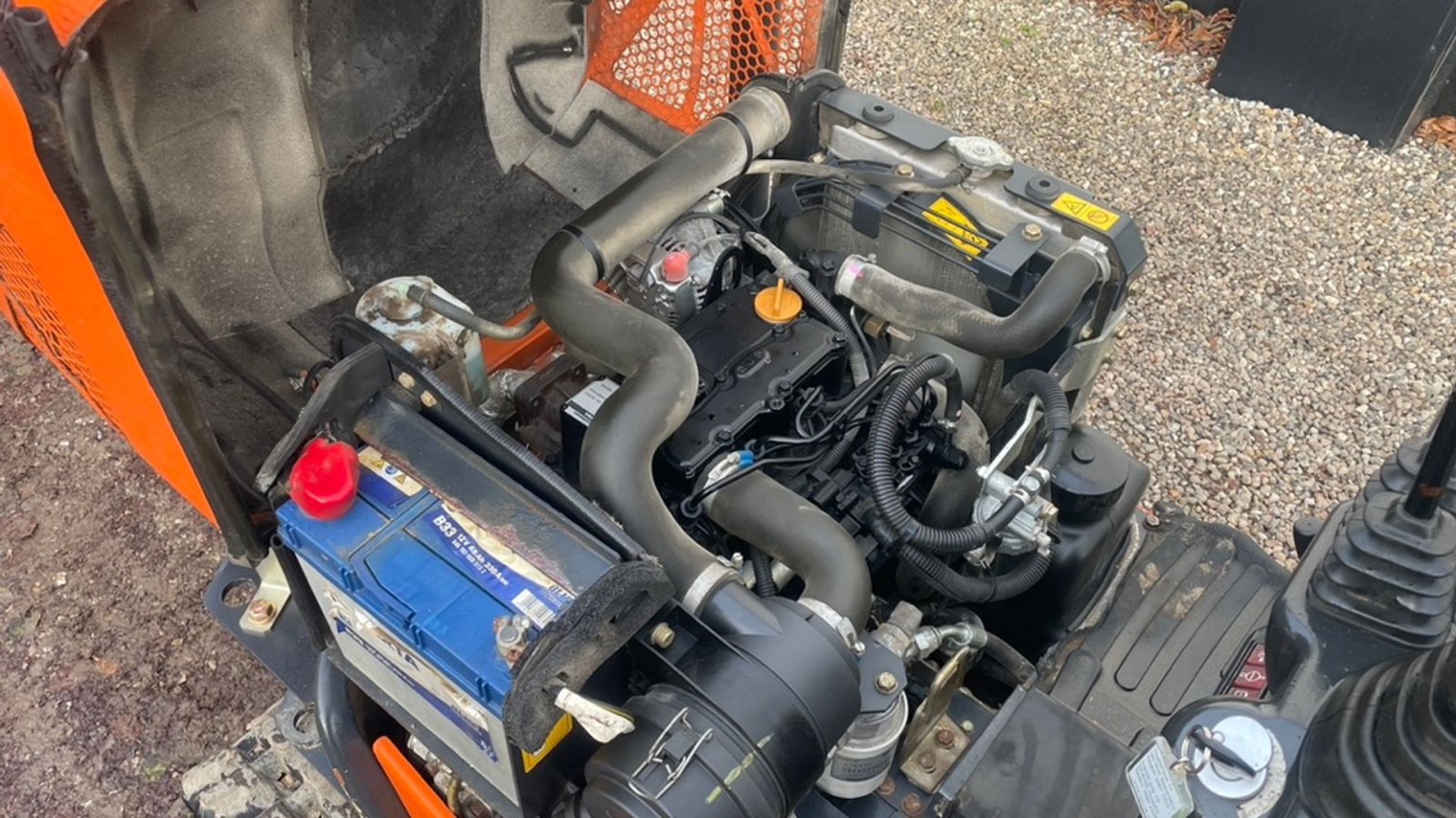 Bagger typu Hitachi ZX 10U-2 Minigraver, Gebrauchtmaschine v Nykøbing Mors (Obrázek 6)