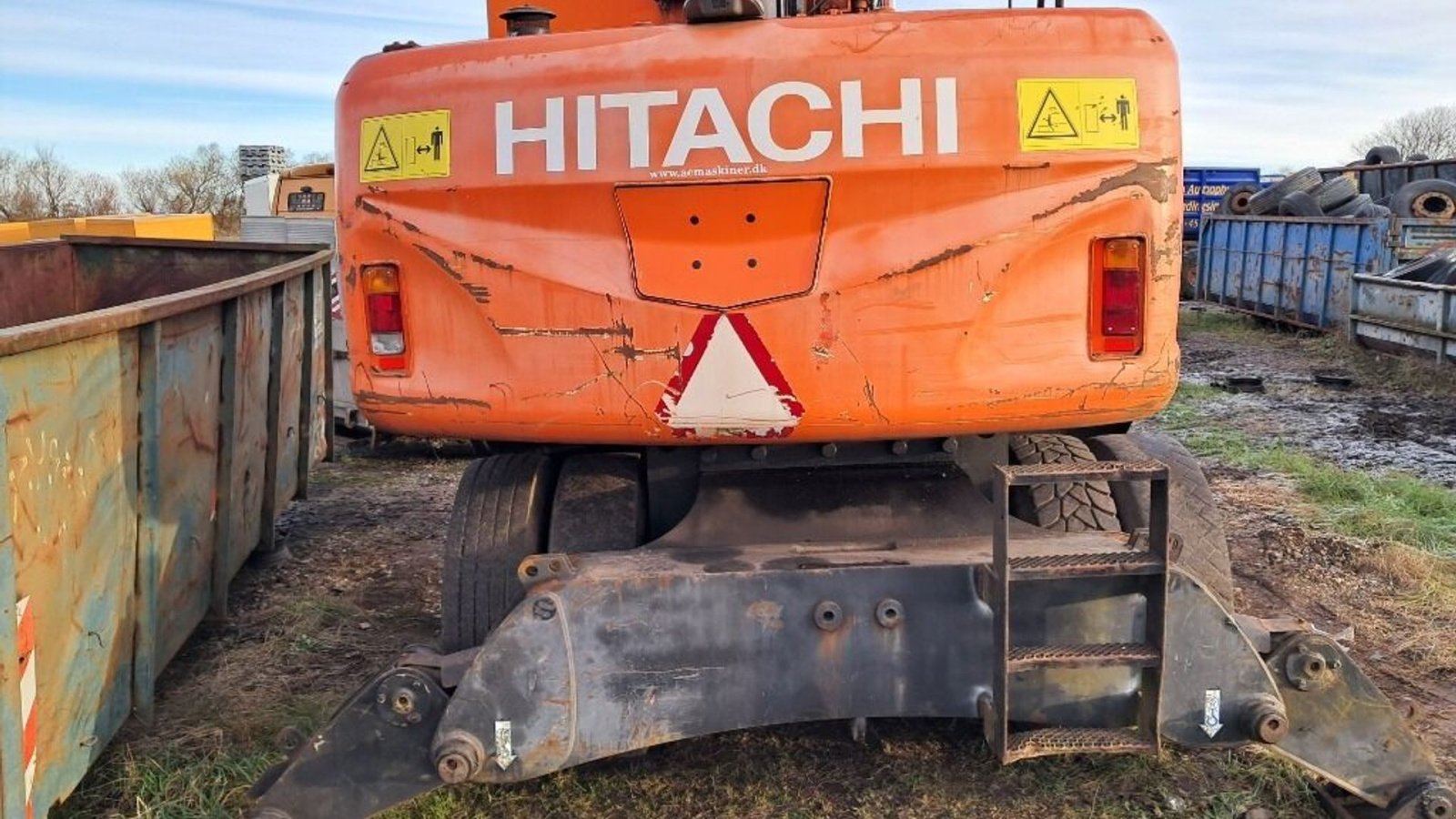 Bagger typu Hitachi ZX 140W-3, Gebrauchtmaschine v Rødovre (Obrázek 5)
