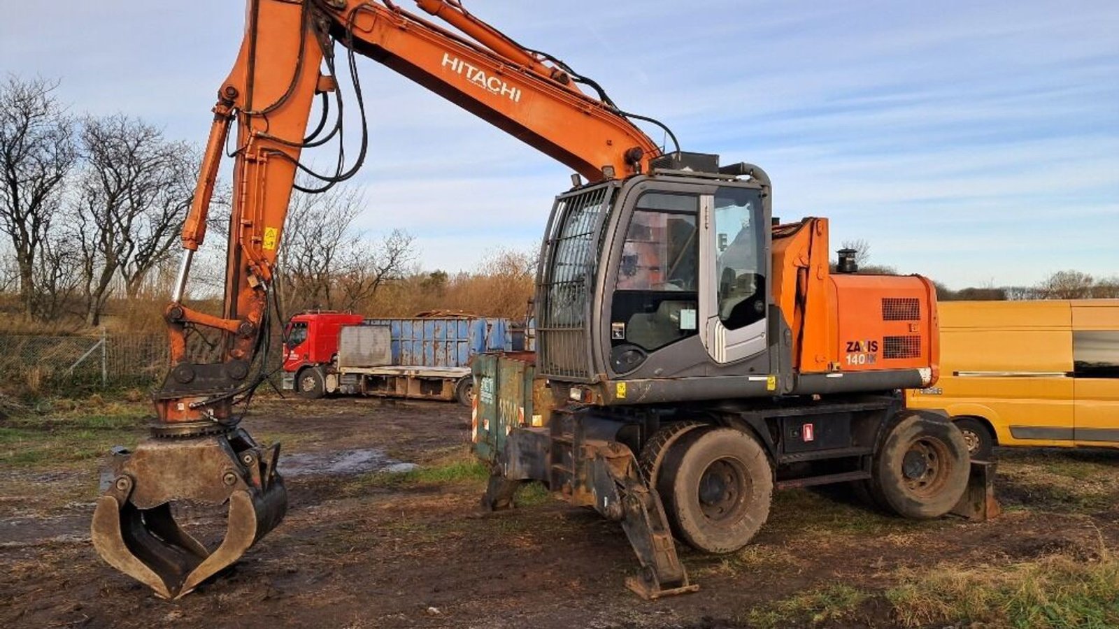 Bagger typu Hitachi ZX 140W-3, Gebrauchtmaschine v Rødovre (Obrázek 1)