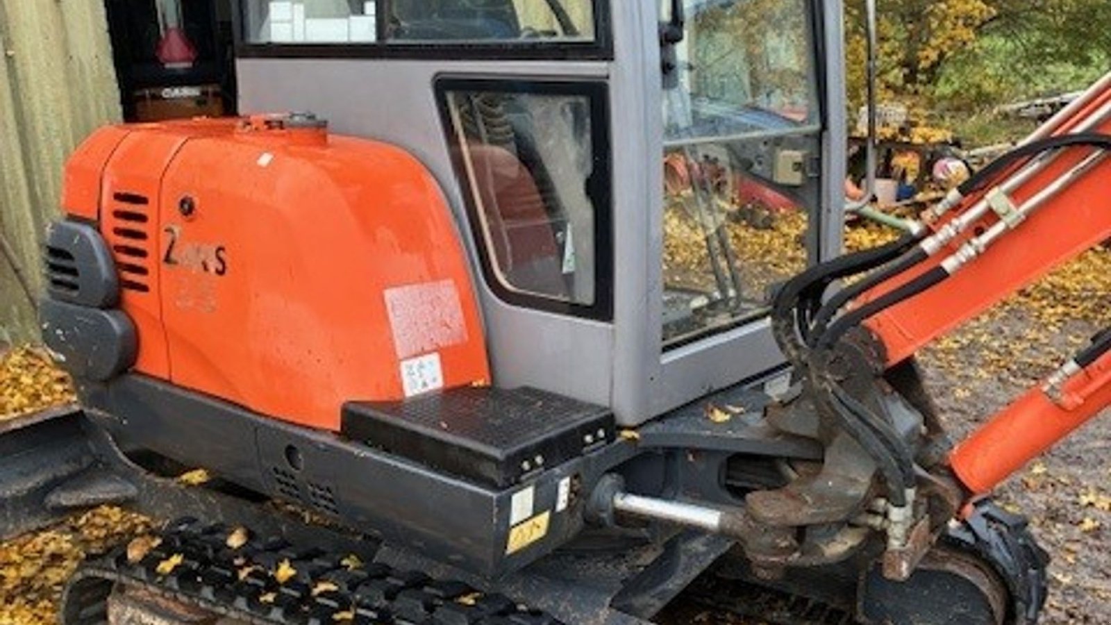 Bagger des Typs Hitachi ZX 35 CLR, Gebrauchtmaschine in Stenstrup (Bild 4)