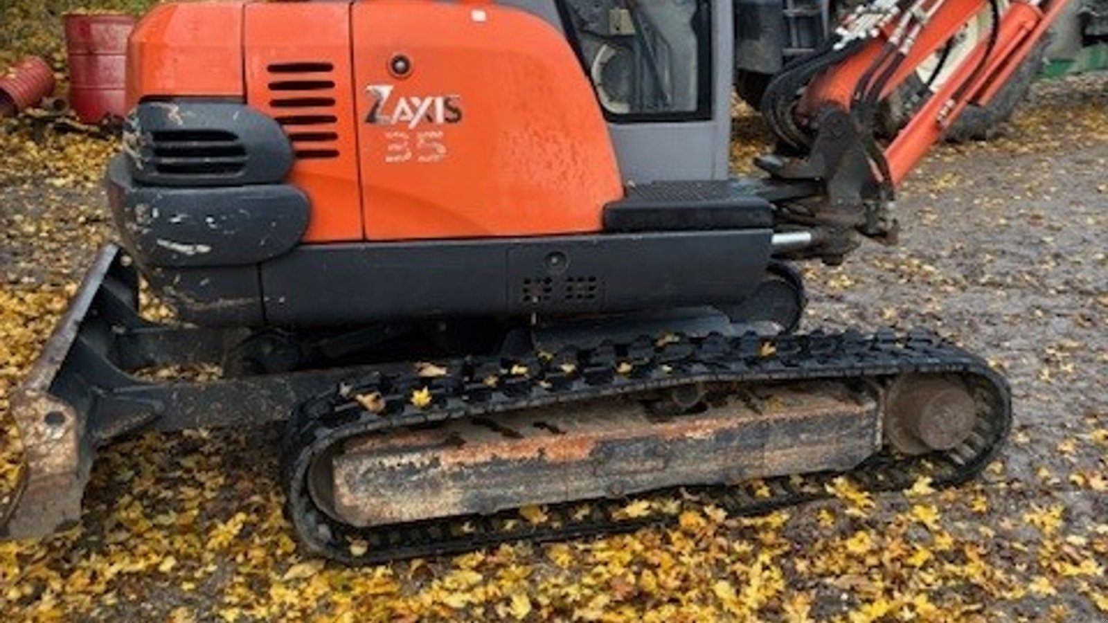 Bagger des Typs Hitachi ZX 35 CLR, Gebrauchtmaschine in Stenstrup (Bild 1)