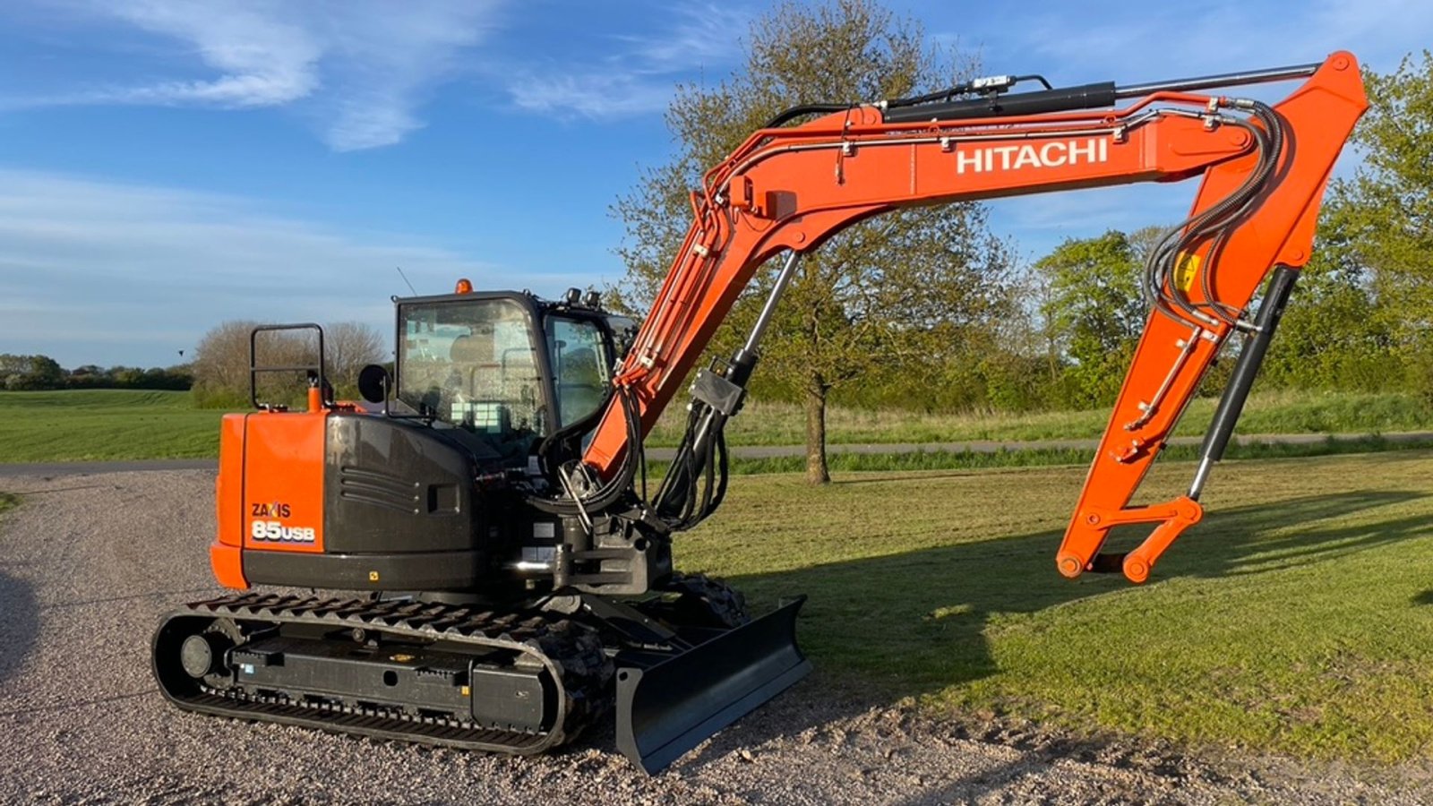Bagger of the type Hitachi ZX 85 USB-6 ZX85USB-6, Gebrauchtmaschine in Nykøbing Mors (Picture 1)