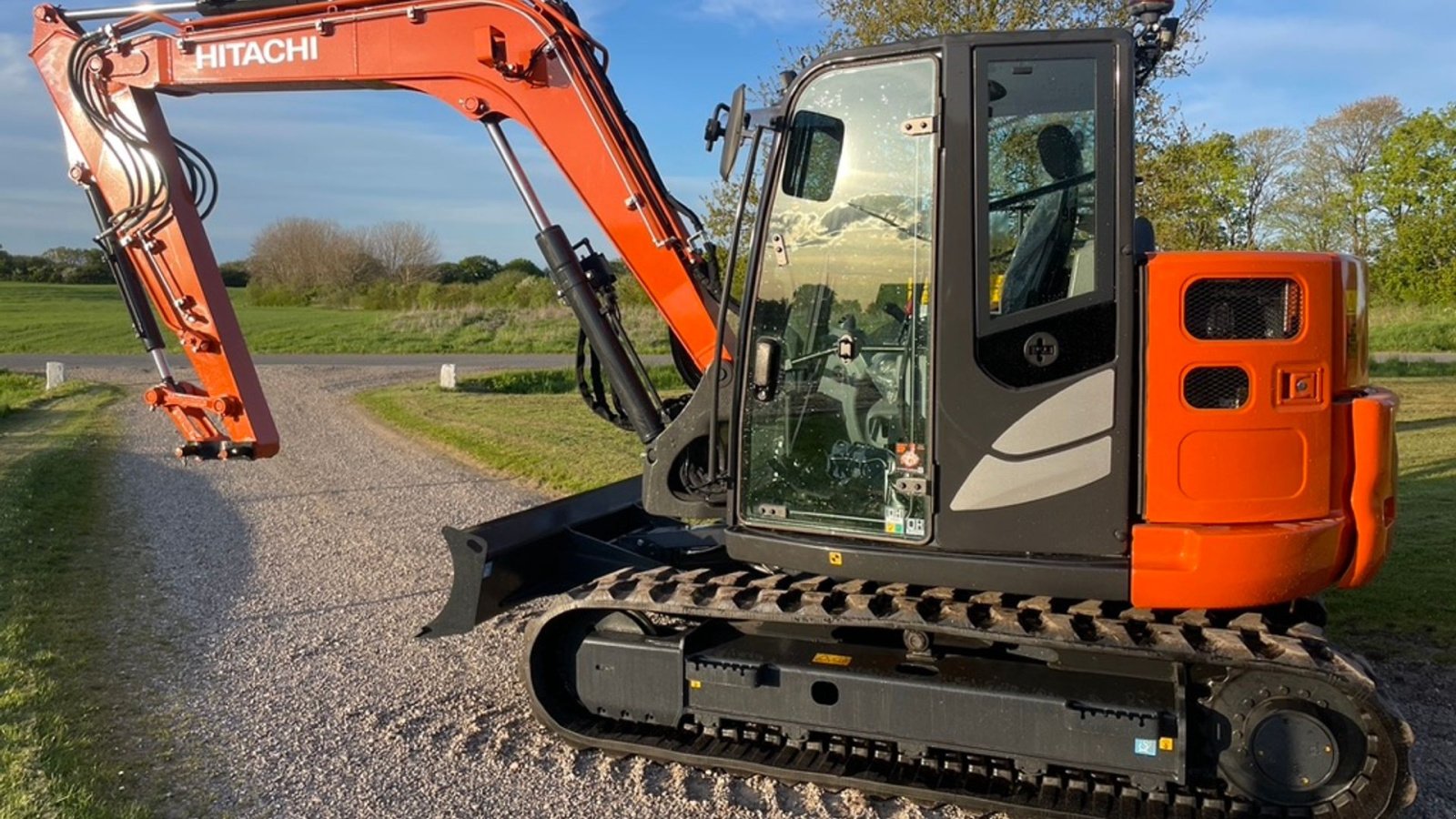 Bagger of the type Hitachi ZX 85 USB-6 ZX85USB-6, Gebrauchtmaschine in Nykøbing Mors (Picture 3)