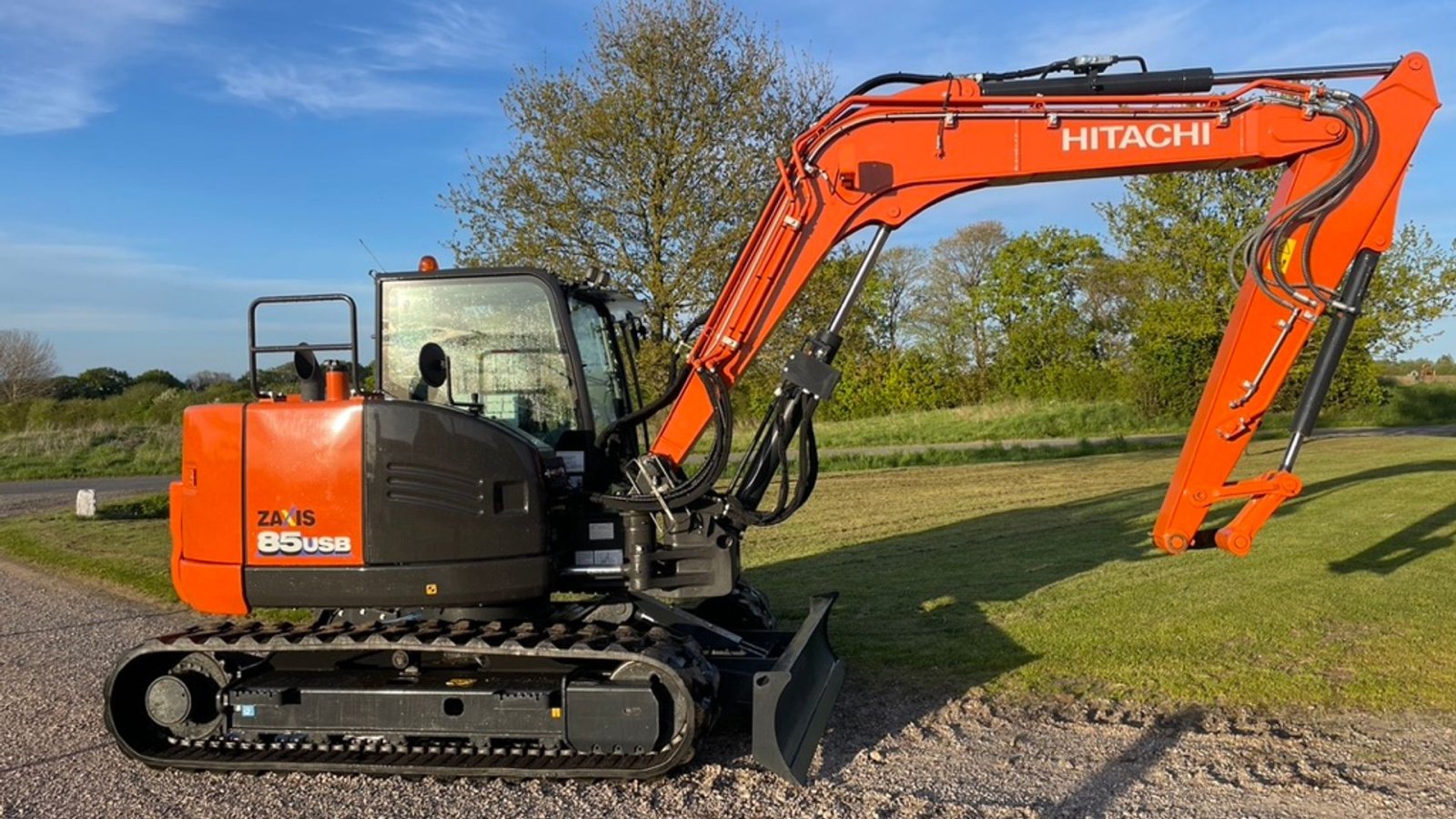 Bagger of the type Hitachi ZX 85 USB-6 ZX85USB-6, Gebrauchtmaschine in Nykøbing Mors (Picture 2)