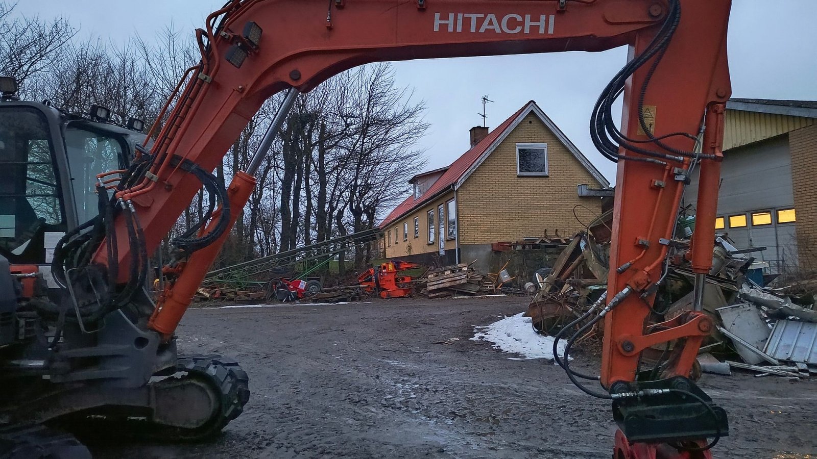 Bagger vrste Hitachi ZX 85 Zaxis ZX85 USBLC-3, Gebrauchtmaschine v Roslev (Slika 4)