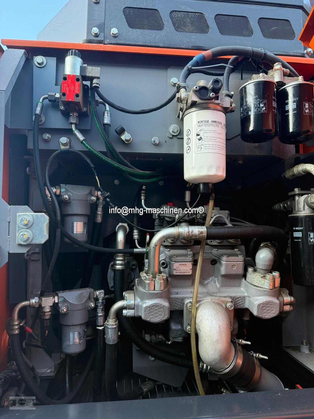 Bagger des Typs Hitachi ZX140W-6 Mobilbagger 1.Hd. nur 2465 h, Gebrauchtmaschine in Gescher (Bild 9)