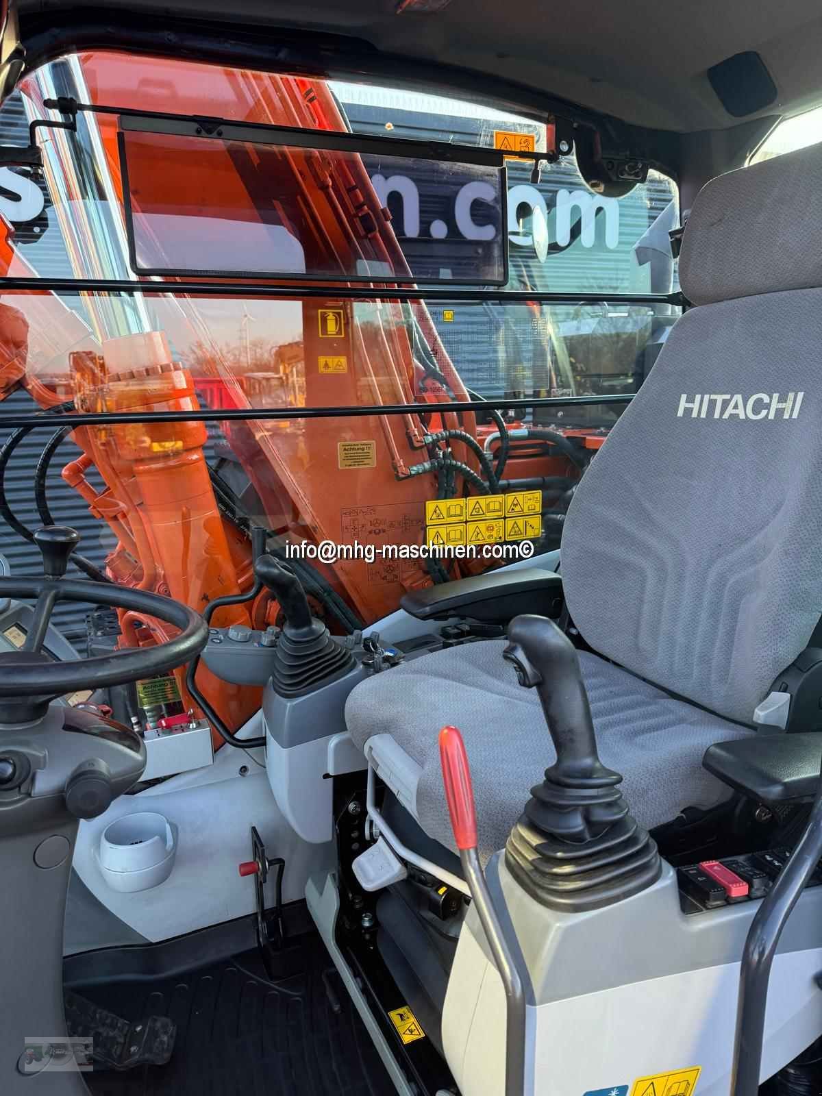 Bagger des Typs Hitachi ZX140W-6 Mobilbagger 1.Hd. nur 2465 h, Gebrauchtmaschine in Gescher (Bild 11)