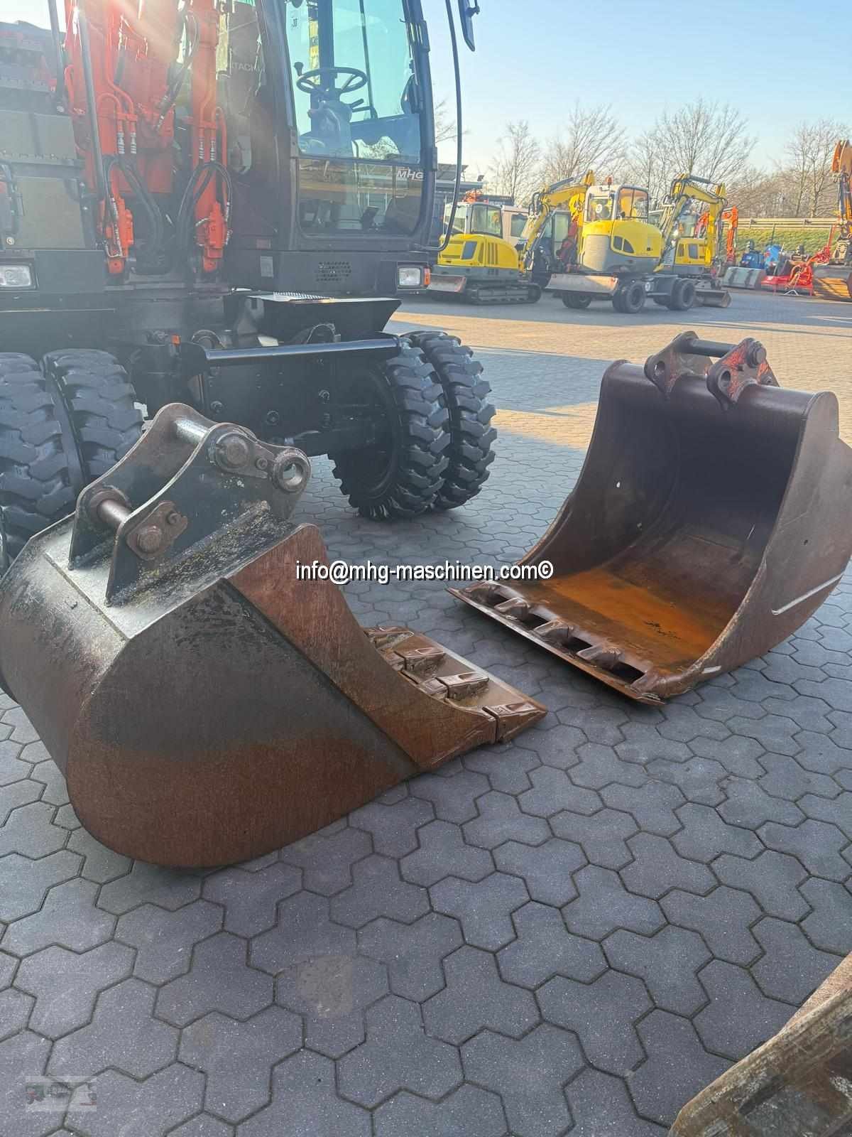 Bagger des Typs Hitachi ZX140W-6 Mobilbagger 1.Hd. nur 2465 h, Gebrauchtmaschine in Gescher (Bild 17)