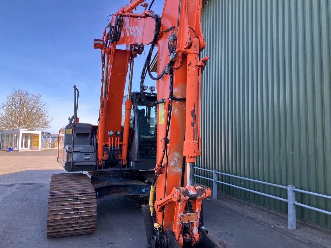 Bagger des Typs Hitachi ZX160-3, Gebrauchtmaschine in Middelfart (Bild 9)