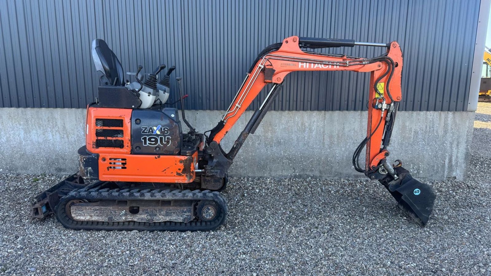Bagger typu Hitachi ZX19U-5A Minigraver, Gebrauchtmaschine v Nykøbing Mors (Obrázek 1)