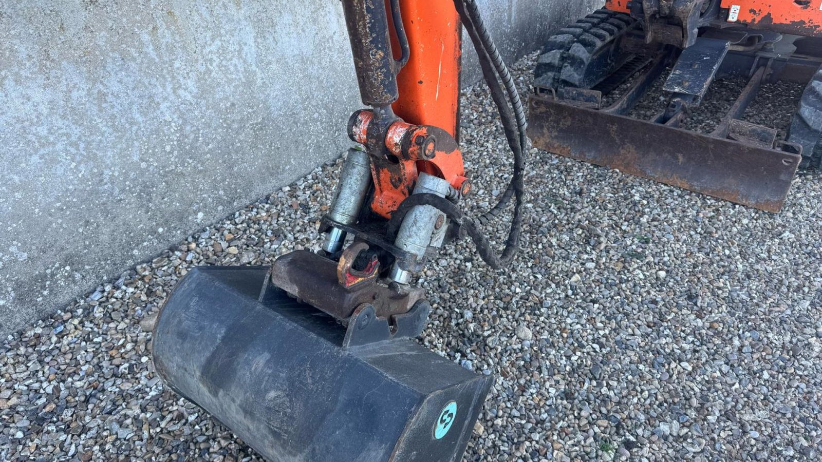 Bagger typu Hitachi ZX19U-5A Minigraver, Gebrauchtmaschine v Nykøbing Mors (Obrázek 5)